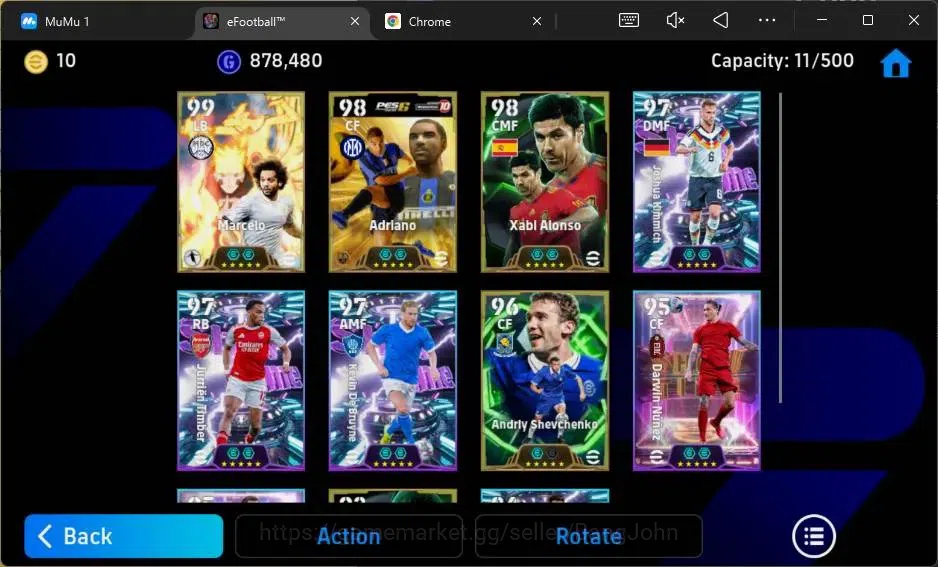 eFootball Accounts Android|PW 3119|Epic Adriano,Alonso,Shevchenko,Sal image 4