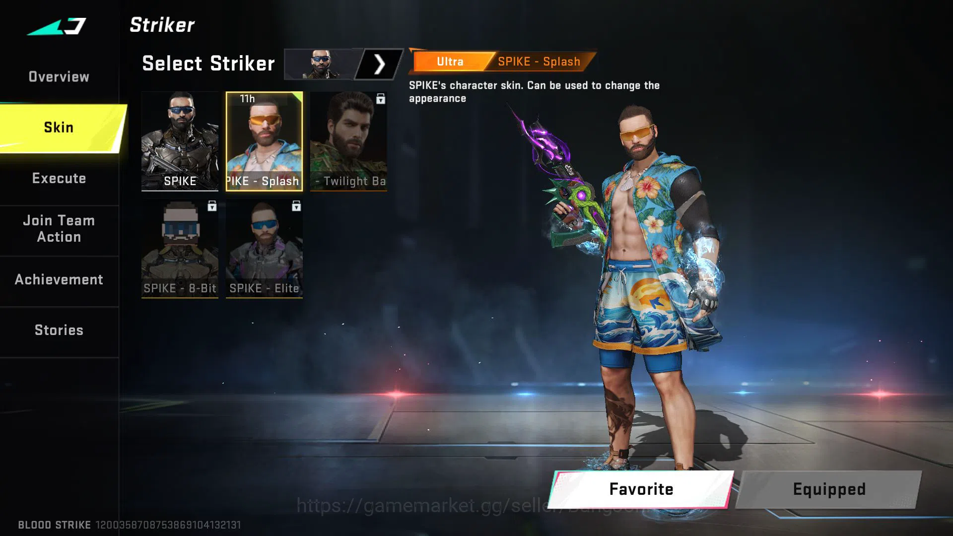 Blood Strike Accounts Mid-Tier ASIA ULTRA ETHAN,SPIKE,COLLAB QBZ95,PLAYPAL,LEGENDARY THOMPSON,URB,KAG-6 MORE DETAIL CEK SS 3