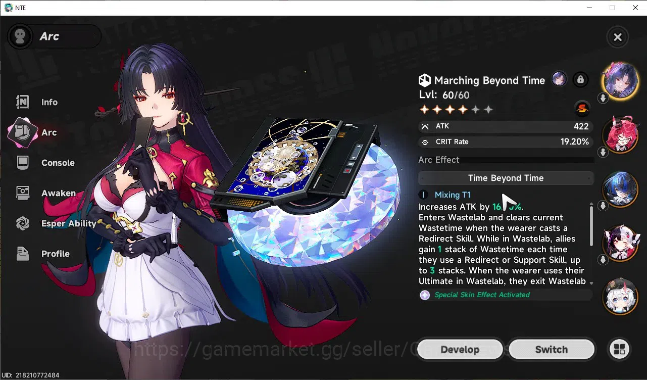 Neverness to Everness Accounts GLOBAL SEA|HL 44|TL 28|8 SSR 3 Limit[Lacrimosa,Hot image 5