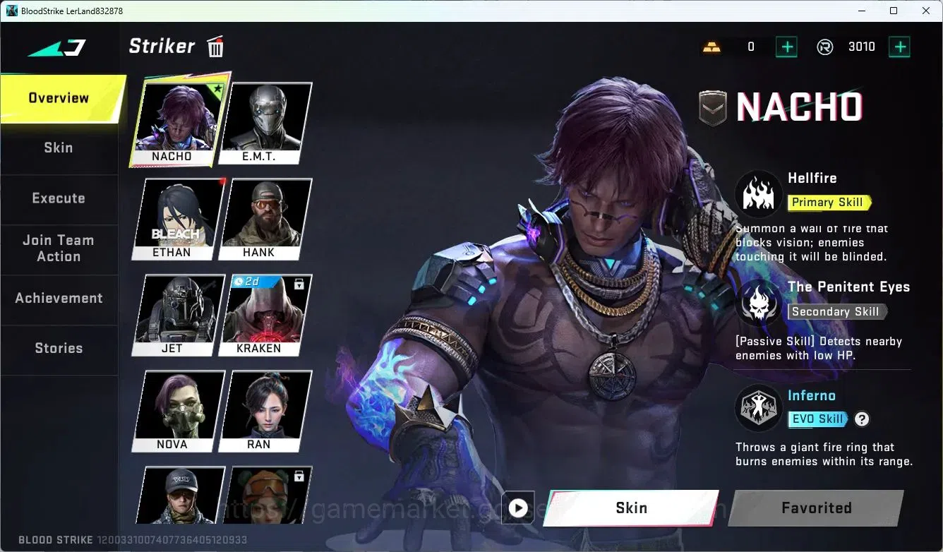 Blood Strike Accounts ASIA | Collab MCX-EVA-00 | Legendary Minigun-Abyss image 5