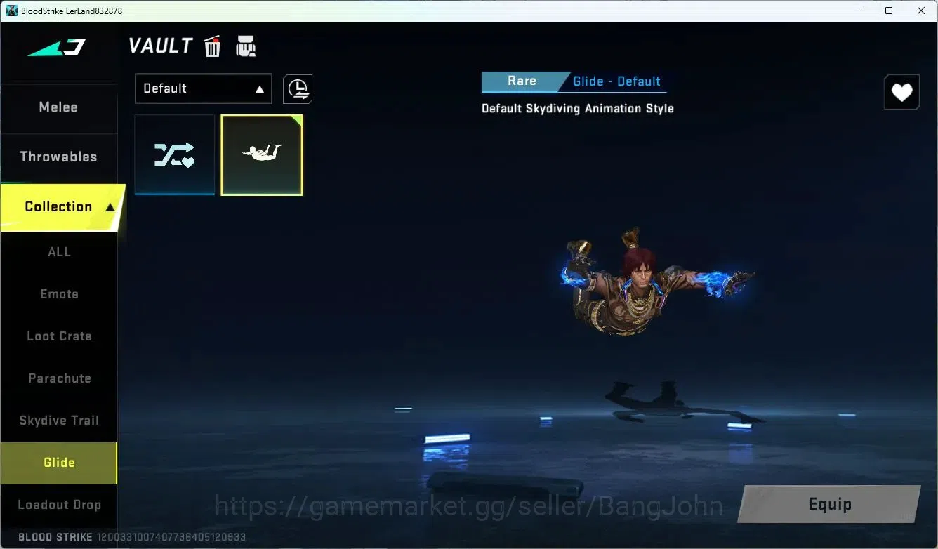 Blood Strike Accounts ASIA | Collab MCX-EVA-00 | Legendary Minigun-Abyss image 8