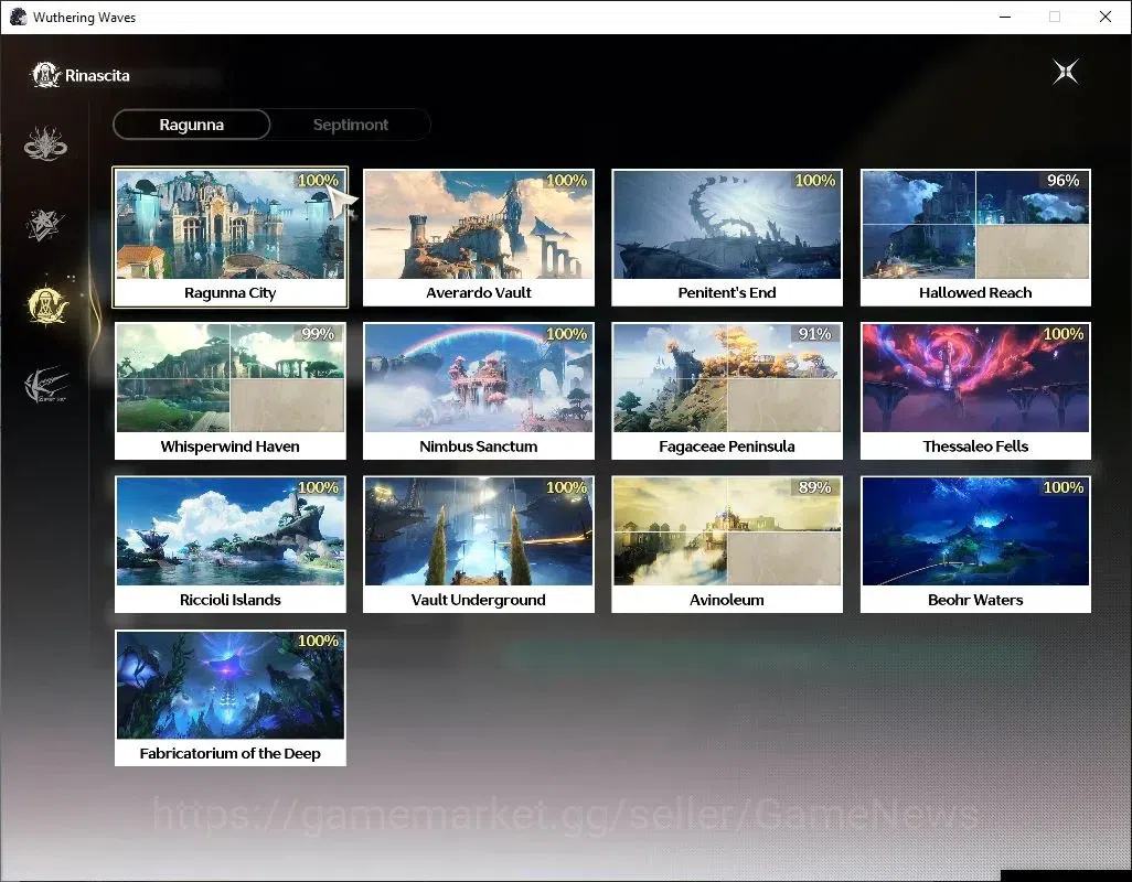 Wuthering Waves Accounts Others SEA |UL 48|3 Limited| Lucy RC 5 + Signature, Shorekeeper, Rebecca |DB Lvl 30|Female MC|Log 15