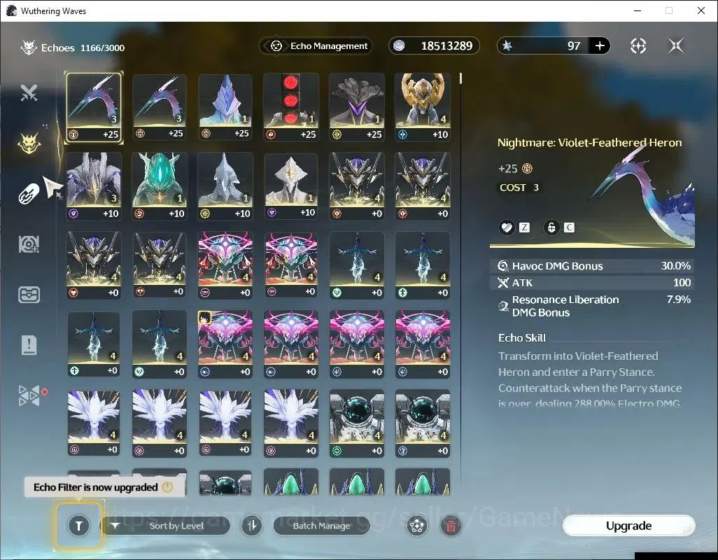 Wuthering Waves Accounts Others SEA |UL 48|3 Limited| Lucy RC 5 + Signature, Shorekeeper, Rebecca |DB Lvl 30|Female MC|Log 5