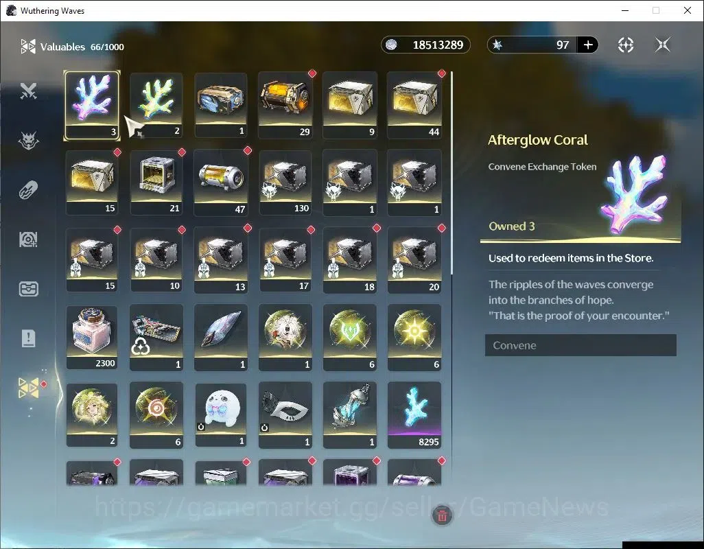 Wuthering Waves Accounts Others SEA |UL 48|3 Limited| Lucy RC 5 + Signature, Shorekeeper, Rebecca |DB Lvl 30|Female MC|Log 8