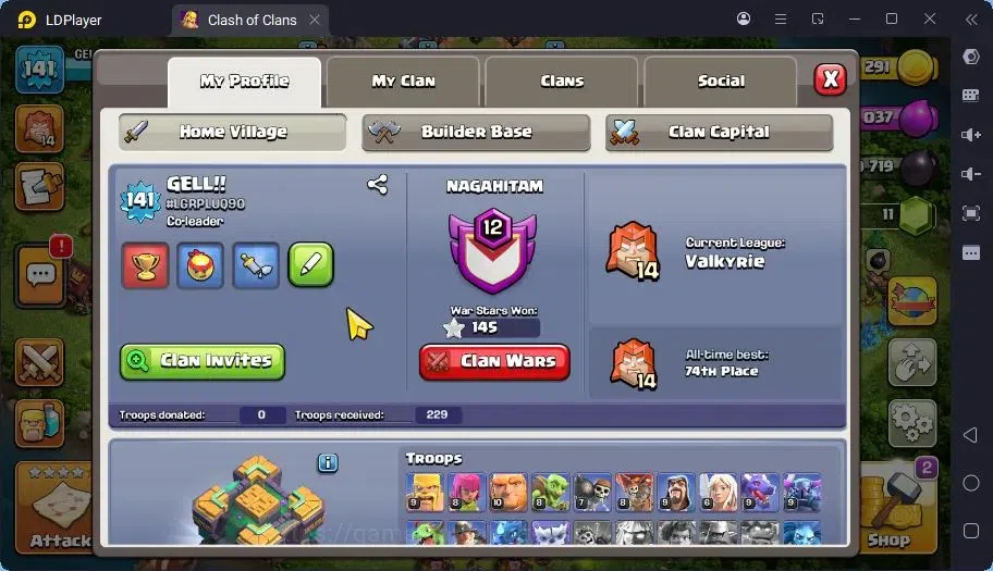 Clash of Clans Accounts TH14-BH8 | LVL 141|BM8 BC15| BK60,AQ70,MP26,GW38,R image 1
