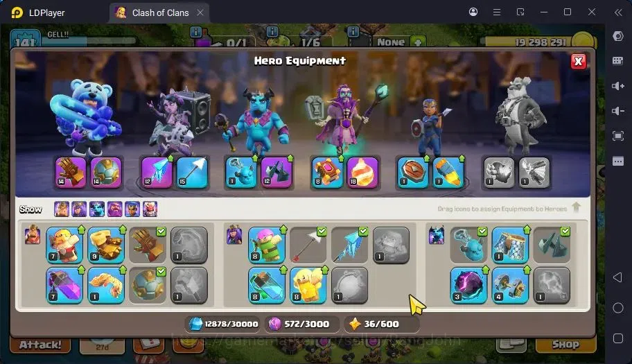 Clash of Clans Accounts TH14-BH8 | LVL 141|BM8 BC15| BK60,AQ70,MP26,GW38,R image 11