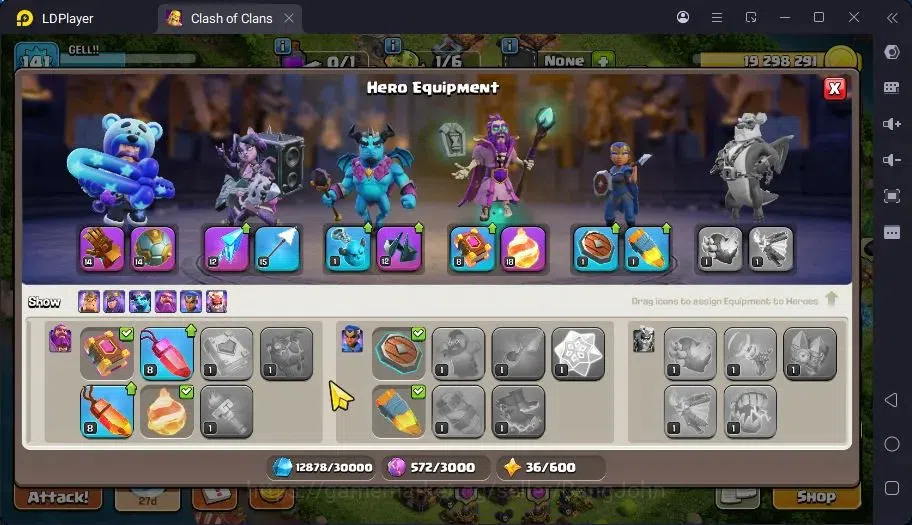 Clash of Clans Accounts TH14-BH8 | LVL 141|BM8 BC15| BK60,AQ70,MP26,GW38,R image 12