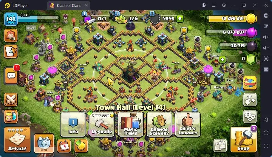 Clash of Clans Accounts TH14-BH8 | LVL 141|BM8 BC15| BK60,AQ70,MP26,GW38,R image 4