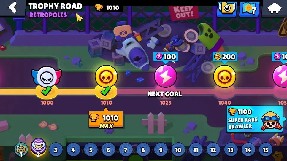 Brawl Stars Accounts 1010 Trophy|4,3K Bling|14 Brawlers 3 Max Lvl [Shel image 5