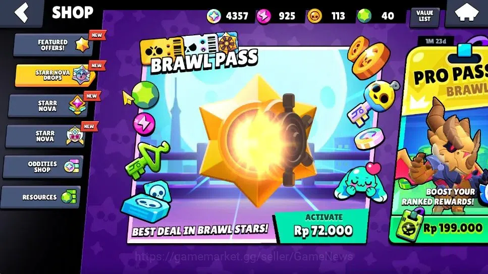 Brawl Stars Accounts 1010 Trophy|4,3K Bling|14 Brawlers 3 Max Lvl [Shel image 7