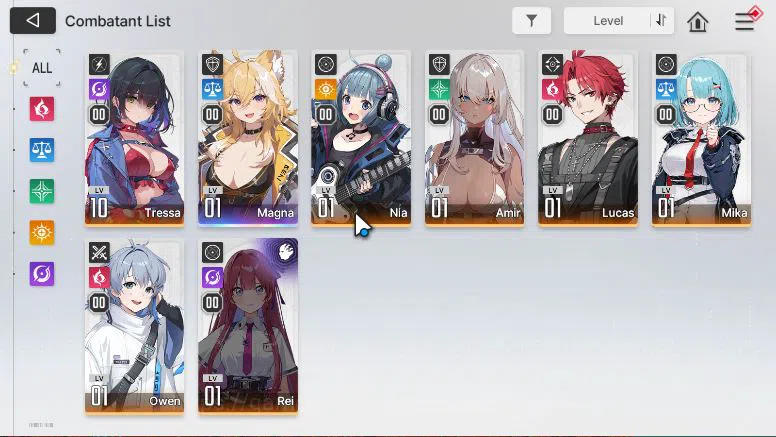 Chaos Zero Nightmare Accounts GLOBAL Verif | Lv05 | Fresh Starter Magna Nia Luca image 5