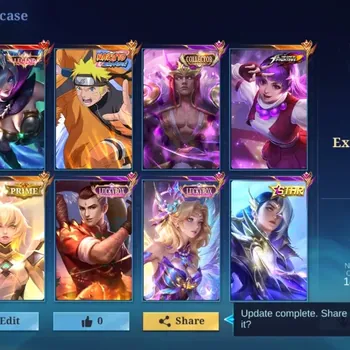 Mobile Legends: Bang Bang Accounts Collector Global|138H 381S|Exalted|Legend Miya|KOF Guinevere|Collector Valir|Naruto