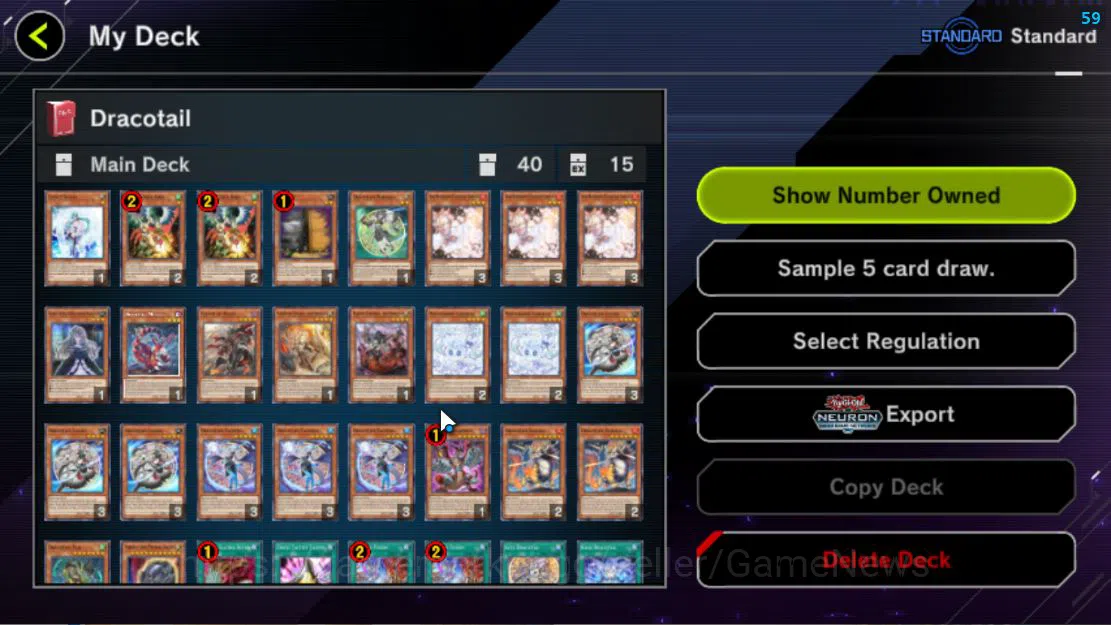 Yu-Gi-Oh! Master Duel Accounts Lv 18 | 20 Deck |VS K9, Dracotail Maid,Yummy,Malis image 10