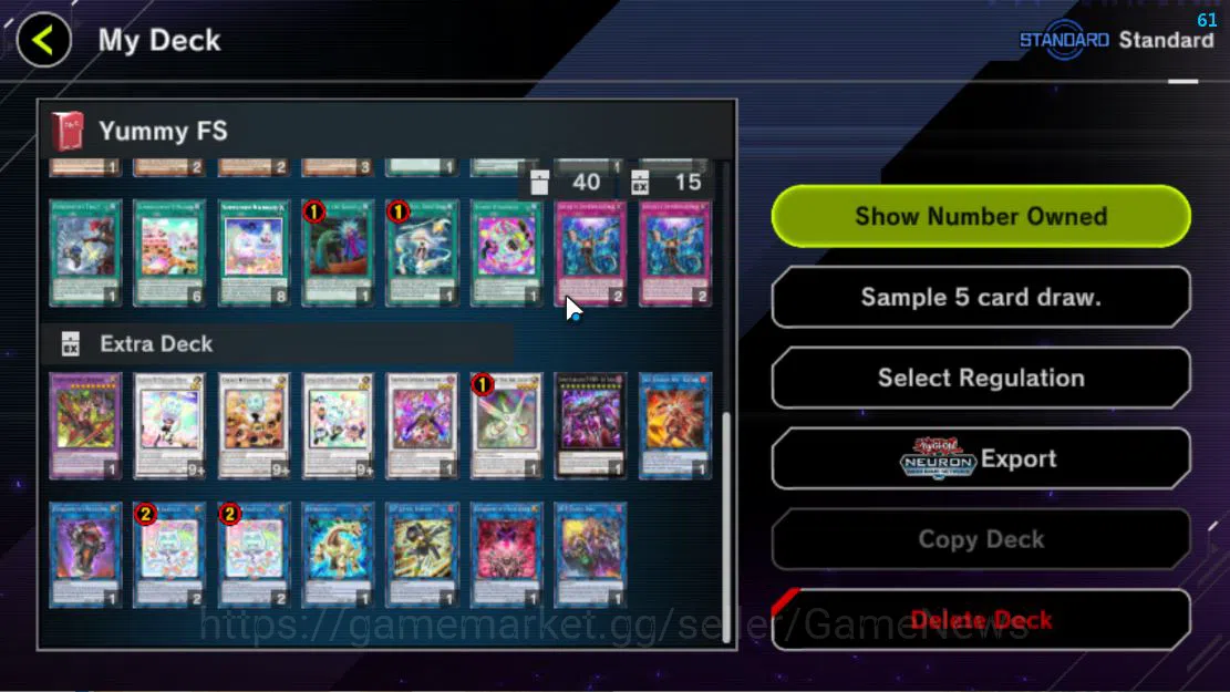 Yu-Gi-Oh! Master Duel Accounts Lv 18 | 20 Deck |VS K9, Dracotail Maid,Yummy,Malis image 13