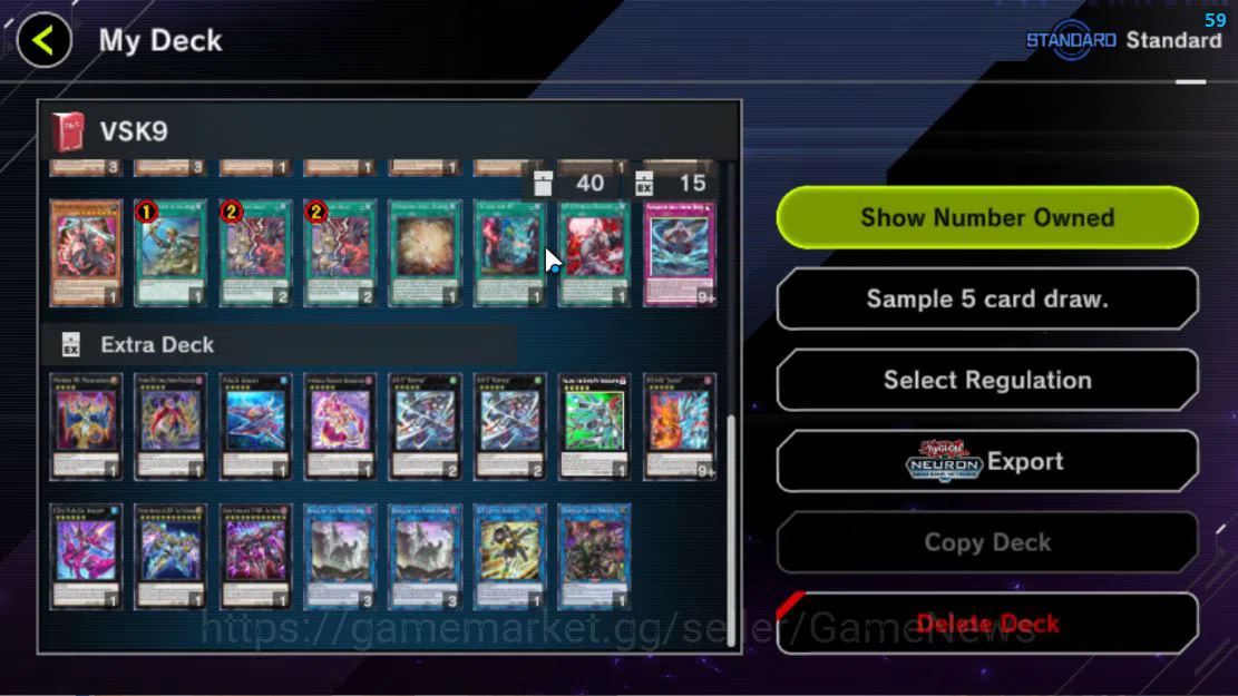 Yu-Gi-Oh! Master Duel Accounts Lv 18 | 20 Deck |VS K9, Dracotail Maid,Yummy,Malis image 5