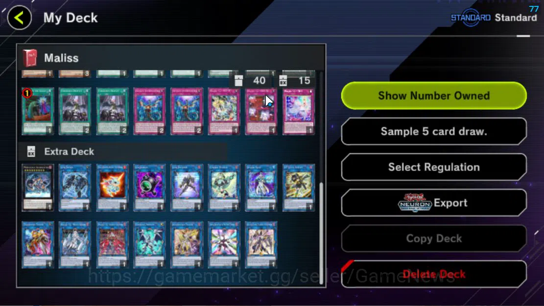 Yu-Gi-Oh! Master Duel Accounts Lv 18 | 20 Deck |VS K9, Dracotail Maid,Yummy,Malis image 7