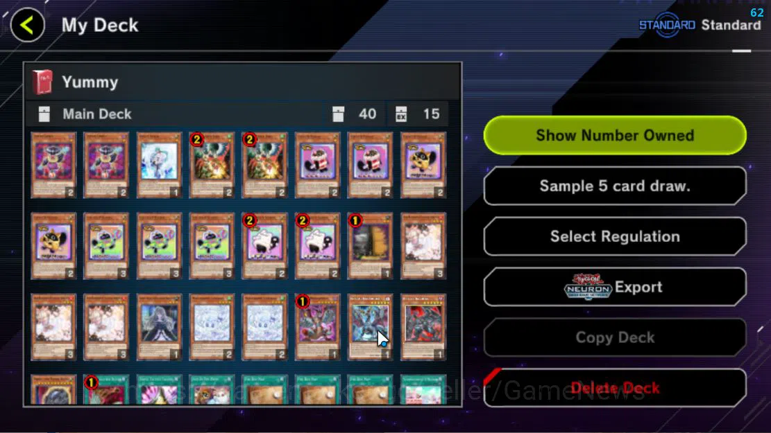 Yu-Gi-Oh! Master Duel Accounts Lv 18 | 20 Deck |VS K9, Dracotail Maid,Yummy,Malis image 8