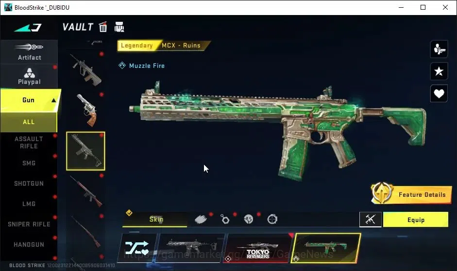 Blood Strike Accounts ASIA|ETERNAL DEagle-Scorpius|Collab TokRev[FN2000, image 13