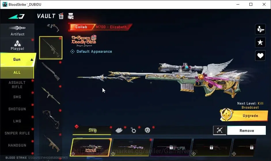 Blood Strike Accounts ASIA|ETERNAL DEagle-Scorpius|Collab TokRev[FN2000, image 16
