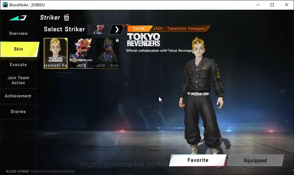 Blood Strike Accounts ASIA|ETERNAL DEagle-Scorpius|Collab TokRev[FN2000, image 4