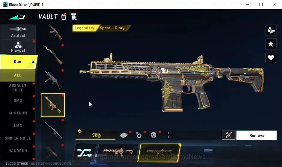 Blood Strike Accounts ASIA|ETERNAL DEagle-Scorpius|Collab TokRev[FN2000, image 7