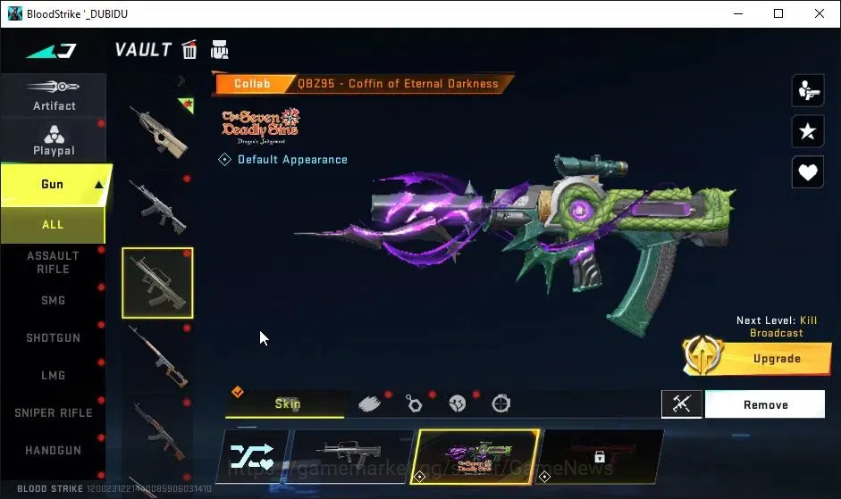 Blood Strike Accounts ASIA|ETERNAL DEagle-Scorpius|Collab TokRev[FN2000, image 8
