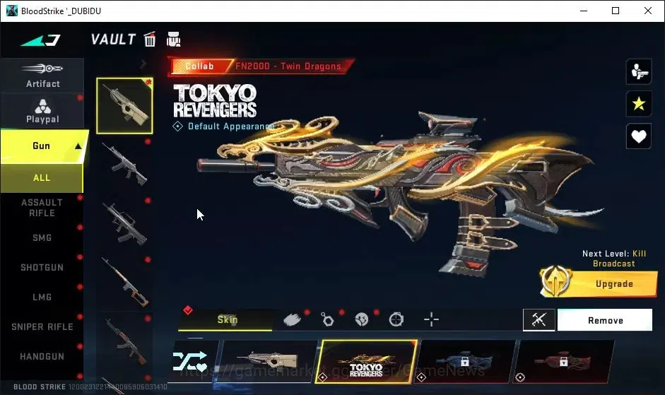 Blood Strike Accounts ASIA|ETERNAL DEagle-Scorpius|Collab TokRev[FN2000, image 9