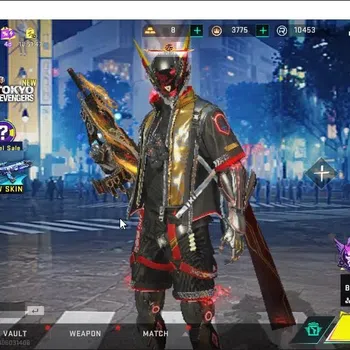 Blood Strike Collab Skin ASIA|ETERNAL DEagle-Scorpius|Collab TokRev[FN2000, image 1