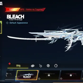 Blood Strike Accounts Collab Skin Asia|Eternal Deagle-Scorpius+Collab BLEACH MP5-Hakkano,Byakuya,7DS
