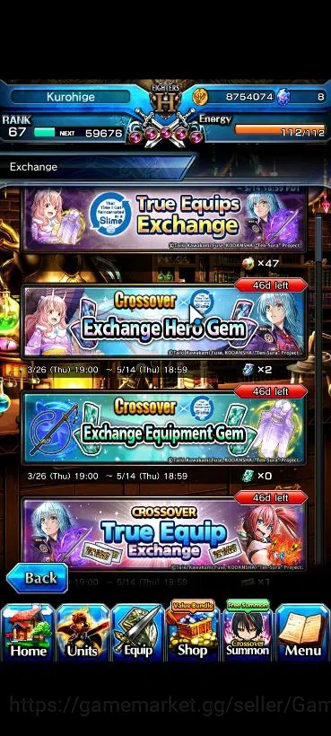 Grand Summoners Accounts Global|Rank 67|11 Ascend| InumutaTW,EmiyaTW,S Miyu image 12