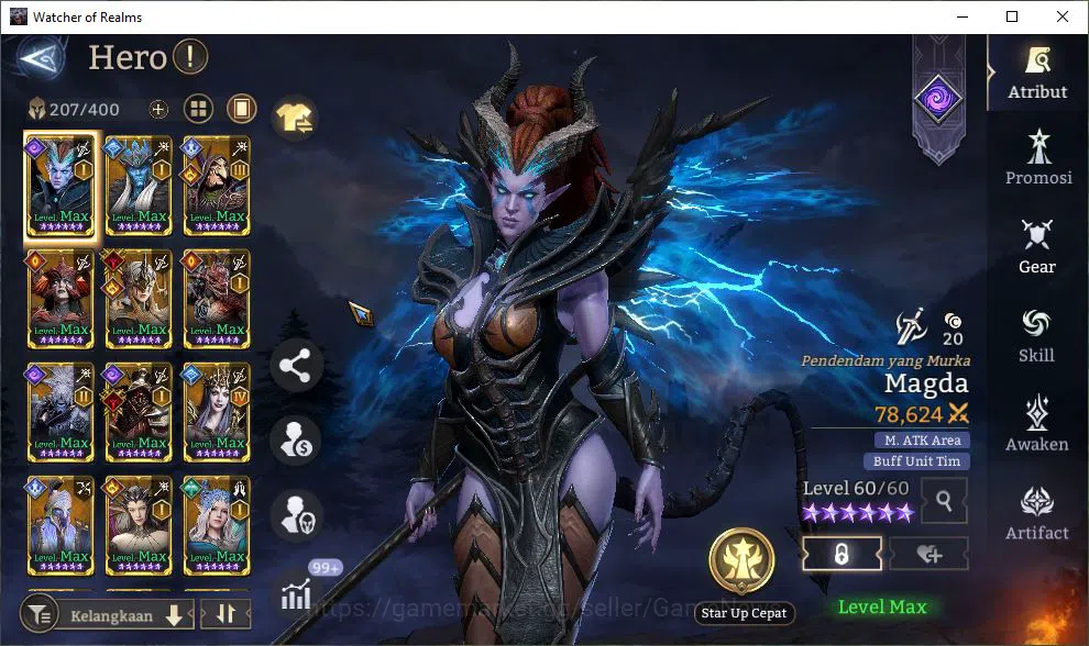 Watcher of Realms Accounts GLOBAL 60x|12M Power|15 Lord[ValderonA1,Praetus,La image 12