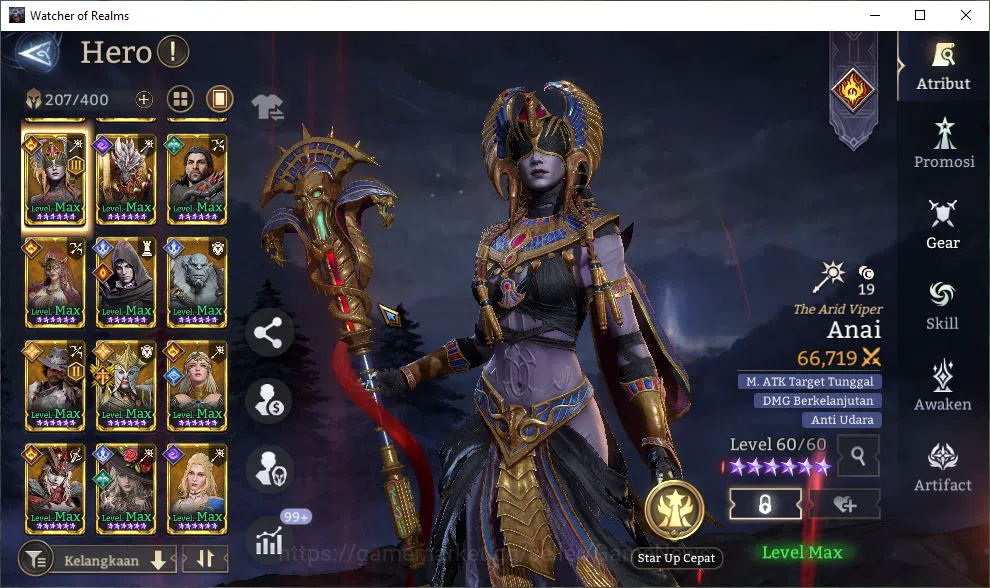 Watcher of Realms Accounts GLOBAL 60x|12M Power|15 Lord[ValderonA1,Praetus,La image 15