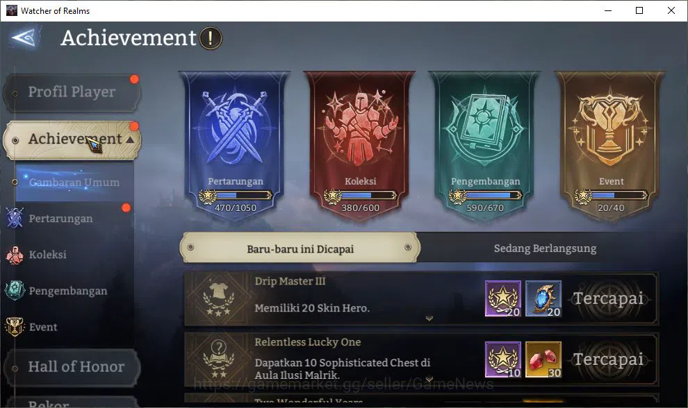 Watcher of Realms Accounts GLOBAL 60x|12M Power|15 Lord[ValderonA1,Praetus,La image 3