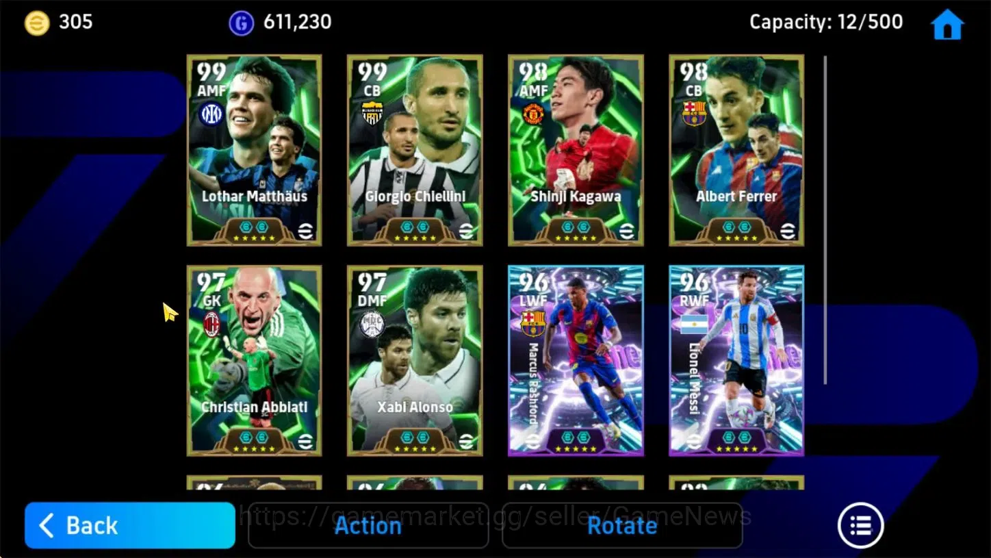 eFootball Accounts Android|Epic Giorgio Chiellini,Cristian Abbiati,Al image 5