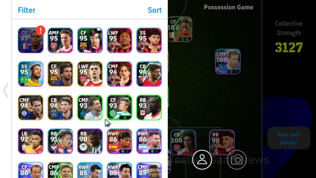 eFootball Accounts Android|Showtime Kevin De Bruyne,Victor Osimhen,Ep image 2