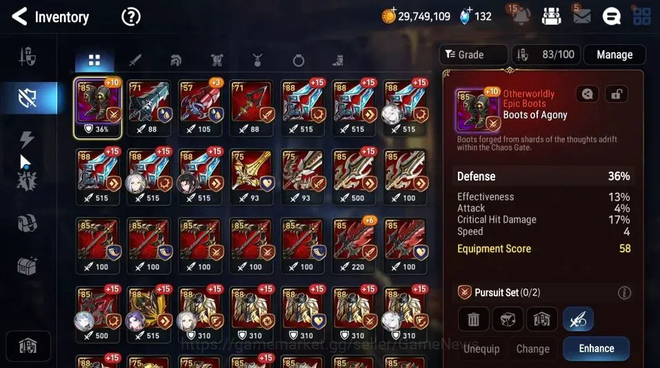 Epic Seven Accounts GLOBAL Unverif|New Era|13 ML[Salome,LOT Scales,CPa image 18