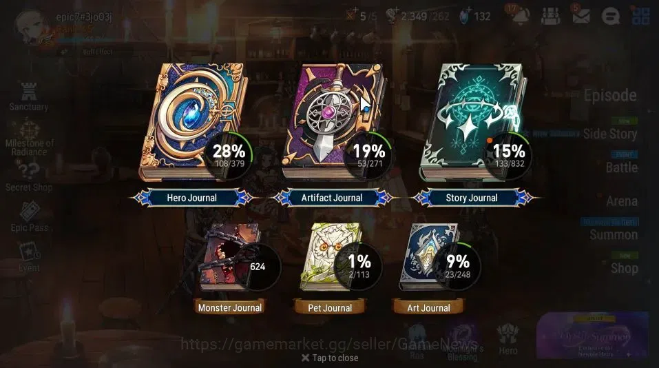 Epic Seven Accounts GLOBAL Unverif|New Era|13 ML[Salome,LOT Scales,CPa image 3
