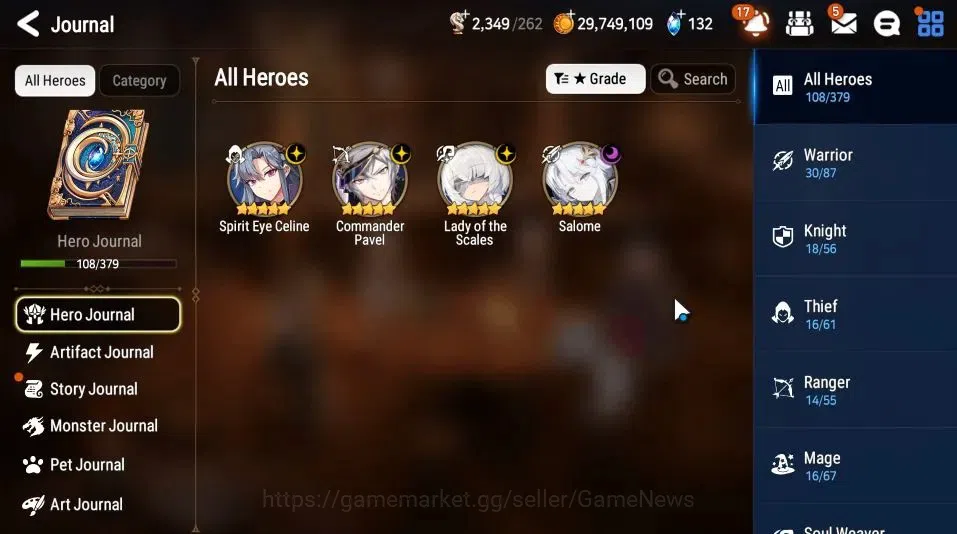 Epic Seven Accounts GLOBAL Unverif|New Era|13 ML[Salome,LOT Scales,CPa image 4
