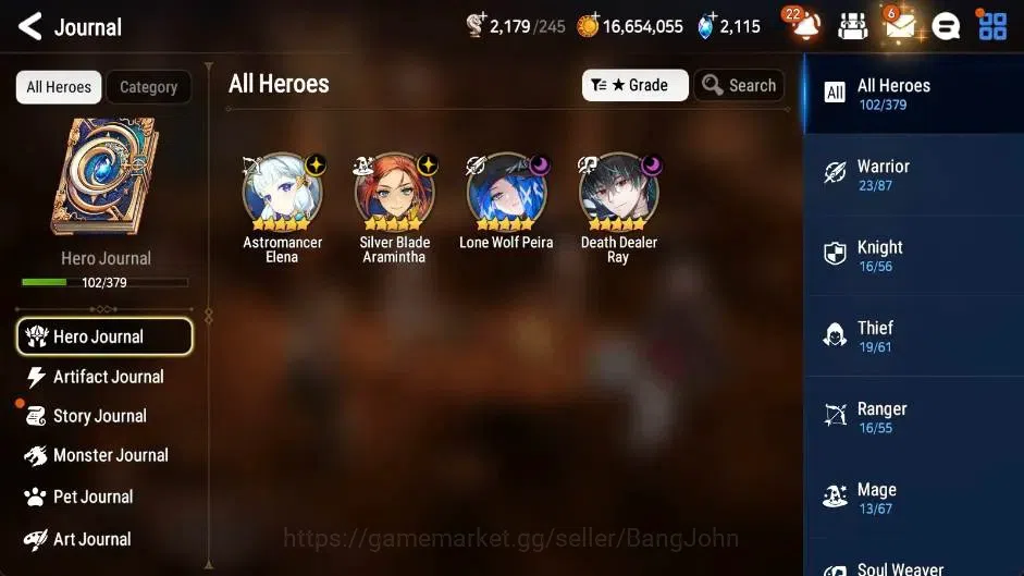 Epic Seven Accounts Global | Rank 42|4 ML(AElena,SBAramintha,LWPeira,D image 18