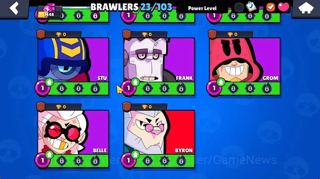 Brawl Stars Accounts 1448 Trophy|23 Brawlers 3 Max Lv[Colette,Hank,Edga image 10