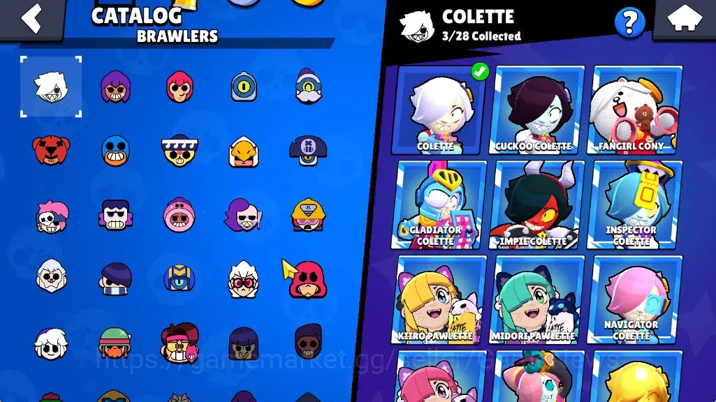 Brawl Stars Accounts 1448 Trophy|23 Brawlers 3 Max Lv[Colette,Hank,Edga image 12