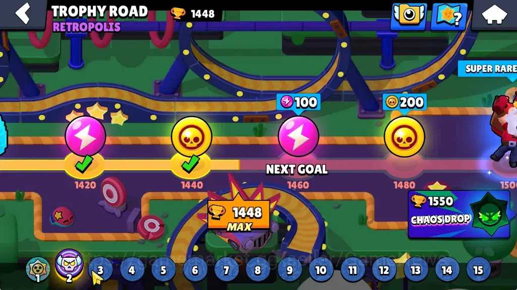 Brawl Stars Accounts 1448 Trophy|23 Brawlers 3 Max Lv[Colette,Hank,Edga image 5