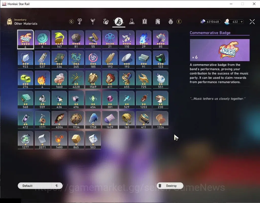Honkai Star Rail Accounts ASIA|TL 70|2 Hypercarry+PremTeam|22 Limited|[Acher image 12