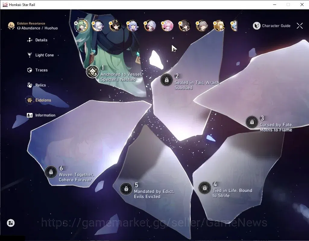 Honkai Star Rail Accounts ASIA|TL 70|2 Hypercarry+PremTeam|22 Limited|[Acher image 6