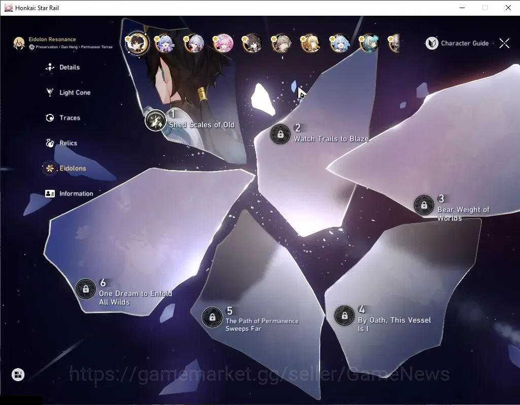 Honkai Star Rail Accounts ASIA|TL 70|2 Hypercarry+PremTeam|22 Limited|[Acher image 7