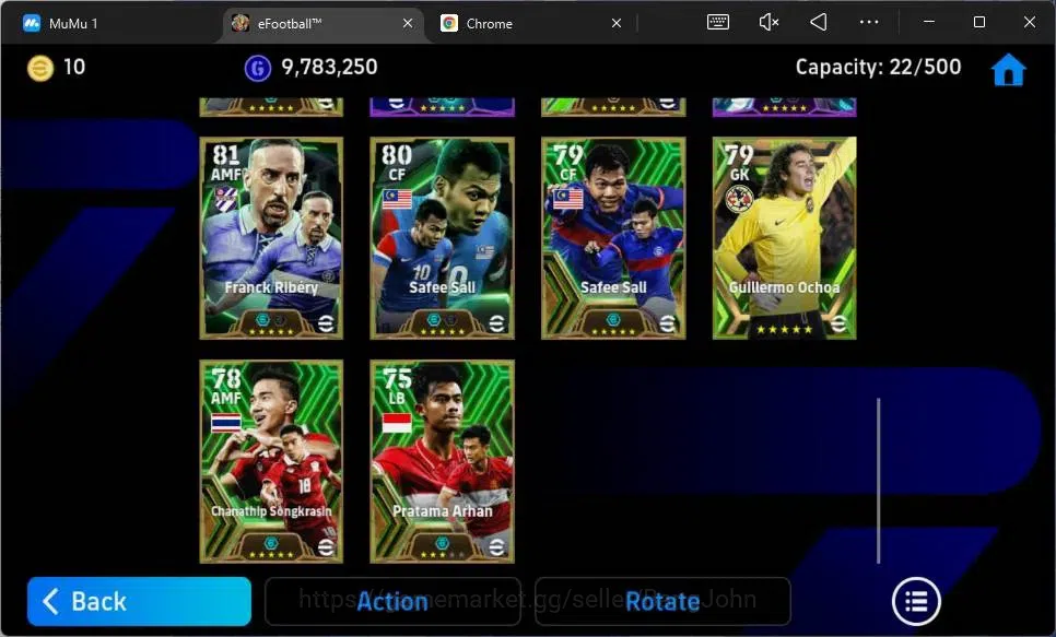 eFootball Accounts Android|PW 3157|Bigtime Makélélé|SHW Messi (3),Yam image 3