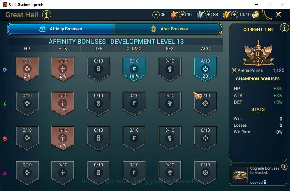 Raid: Shadow Legends Accounts Lv54 821K Power|1 Mythic(Nell Blackteeth)|21 Legen image 7