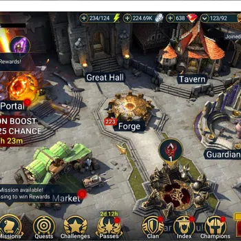 Raid: Shadow Legends Mid-Game Lv54 821K Power|1 Mythic(Nell Blackteeth)|21 Legen image 1