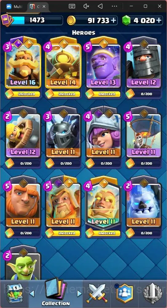 Clash Royale Accounts Mobile |CL 1473|KTL 14|Trophy 10161|Card 121|2 Max image 12