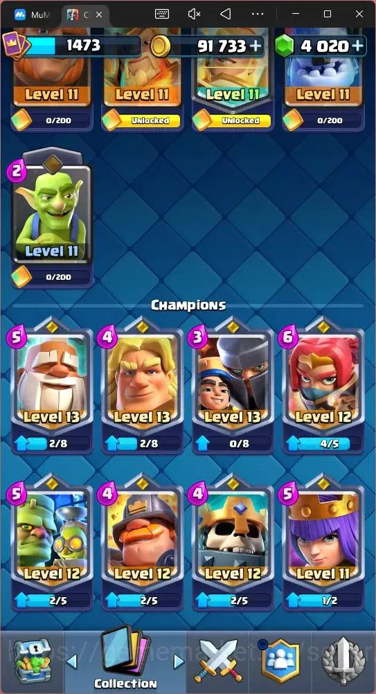 Clash Royale Accounts Mobile |CL 1473|KTL 14|Trophy 10161|Card 121|2 Max image 13